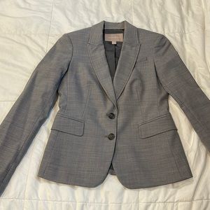 Light gray wool blazer